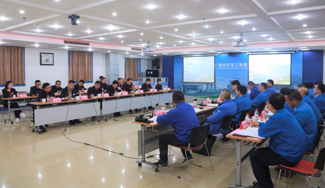 陕西延长石油机械装备制造有限公司执行董事、总经理张博一行到秦川集团交流座谈