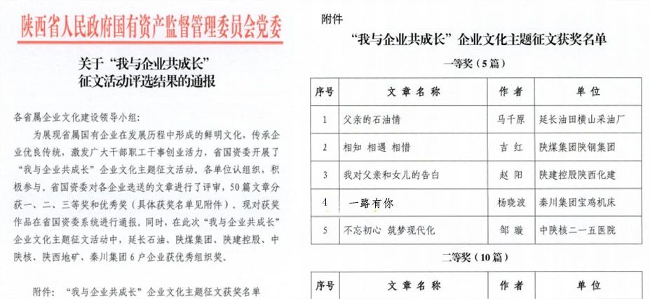 【集团资讯】集团星空游戏官网征文获多项殊荣